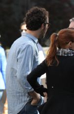 ANNE HATHAWAY and JESSICA CHASTAIN Out in New York