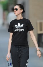 ANNE HATHAWAY at Workout Session in New York 05/19/2015