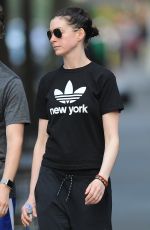 ANNE HATHAWAY at Workout Session in New York 05/19/2015