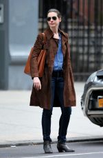 ANNE HATHAWAY Out and About in New York 005/09/2015