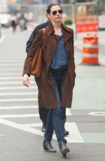 ANNE HATHAWAY Out and About in New York 005/09/2015