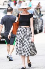 ANNE HATHAWAY Out and About in New York 05/10/2015