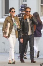 ANNE HATHAWAY Out and About in New York 05/14/2015