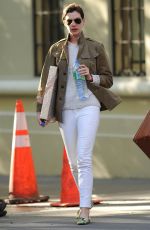 ANNE HATHAWAY Out and About in New York 05/14/2015