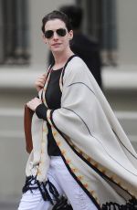 ANNE HATHAWAY Out in New York 05/15/2015