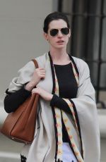 ANNE HATHAWAY Out in New York 05/15/2015