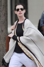 ANNE HATHAWAY Out in New York 05/15/2015