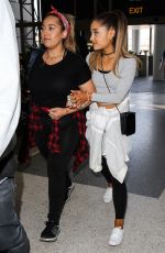 ARIANA GRANDE at LAX Airport in Los Angeles 05/12/2015
