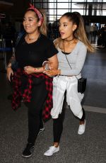 ARIANA GRANDE at LAX Airport in Los Angeles 05/12/2015