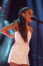 ARIANA GRANDE at The Voice of Italy, Finale Season