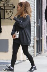 ARIANA GRANDE Out and About in West Hollywood 05/06/2015