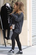 ARIANA GRANDE Out and About in West Hollywood 05/06/2015