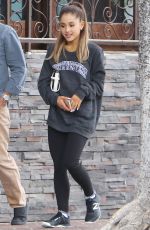 ARIANA GRANDE Out and About in West Hollywood 05/06/2015