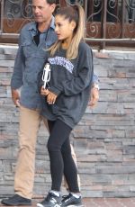 ARIANA GRANDE Out and About in West Hollywood 05/06/2015