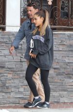ARIANA GRANDE Out and About in West Hollywood 05/06/2015