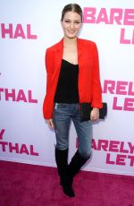 ASHLEY HINSHAW at Barely Lethal Premiere in Los Angeles