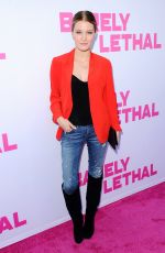 ASHLEY HINSHAW at Barely Lethal Premiere in Los Angeles