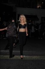 ASHLEY ROBERTS Arrives at Cafe de Paris in London 05/28/2015