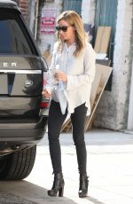 ASHLEY TISDALE Leaves a Salon in Los Angeles