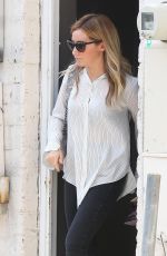 ASHLEY TISDALE Leaves a Salon in Los Angeles