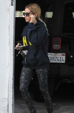 ASHLEY TISDALE Leaves Gym Class in Los Angeles 05/15/2015