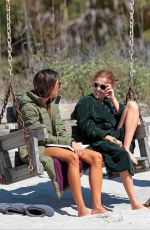 AUBREY PLAZA and ZOEY DEUTCH on the Set of Dirty Grandpa at Tybee Island 05/02/2015