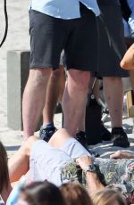 AUBREY PLAZA in Bikini on the Set of Dirty Grandpa in Georgia 05/04/2015