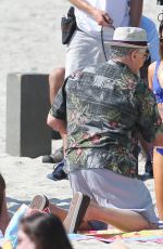 AUBREY PLAZA in Bikini on the Set of Dirty Grandpa in Georgia 05/04/2015