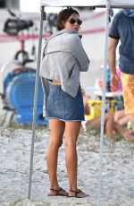 AUBREY PLAZA on the Set of Dirty Grandpa in Georgia 04/30/2015