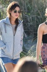 AUBREY PLAZA on the Set of Dirty Grandpa in Georgia 04/30/2015