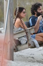 AUBREY PLAZA on the Set of Dirty Grandpa in Georgia 04/30/2015