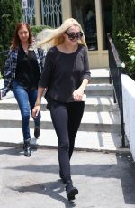AVA SAMBORA Leaves a Nails Salon in Calabasas 05/16/2015