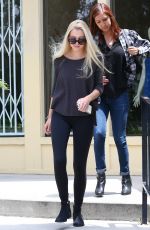 AVA SAMBORA Leaves a Nails Salon in Calabasas 05/16/2015