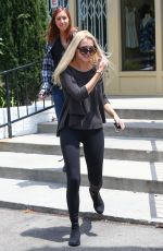 AVA SAMBORA Leaves a Nails Salon in Calabasas 05/16/2015