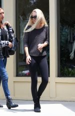 AVA SAMBORA Leaves a Nails Salon in Calabasas 05/16/2015
