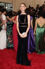 BEHATI PRINSLOO at MET Gala 2015 in New York