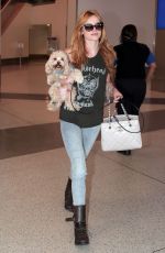 BELLA THORNE Arrives at LAX Airport in Los Angeles 05/09/2015