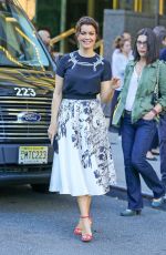BELLAMY YOUNG Out and About in New York 05/14/2015