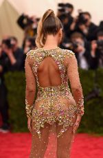 BEYONCE at MET Gala 2015 in New York