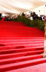 BEYONCE at MET Gala 2015 in New York