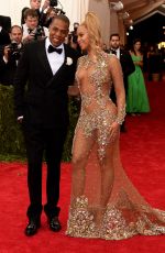 BEYONCE at MET Gala 2015 in New York