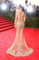 BEYONCE at MET Gala 2015 in New York