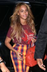 BEYONCE Night Out in New York 05/19/2015