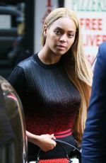 BEYONCE Out and About in New York 05/08/2015