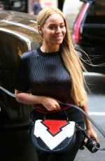 BEYONCE Out and About in New York 05/08/2015