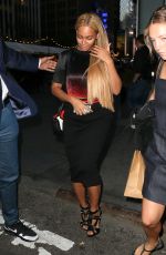 BEYONCE Out and About in New York 05/08/2015