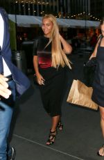 BEYONCE Out and About in New York 05/08/2015