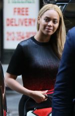 BEYONCE Out and About in New York 05/08/2015