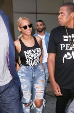 BEYONCE Out and About in New York 05/11/2015