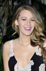 BLAKE LIVELY Promotes The Age of Adeline Movie in Los Angeles 05/07/2015